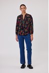 VENICE ZIP BLOUSE - wild flora